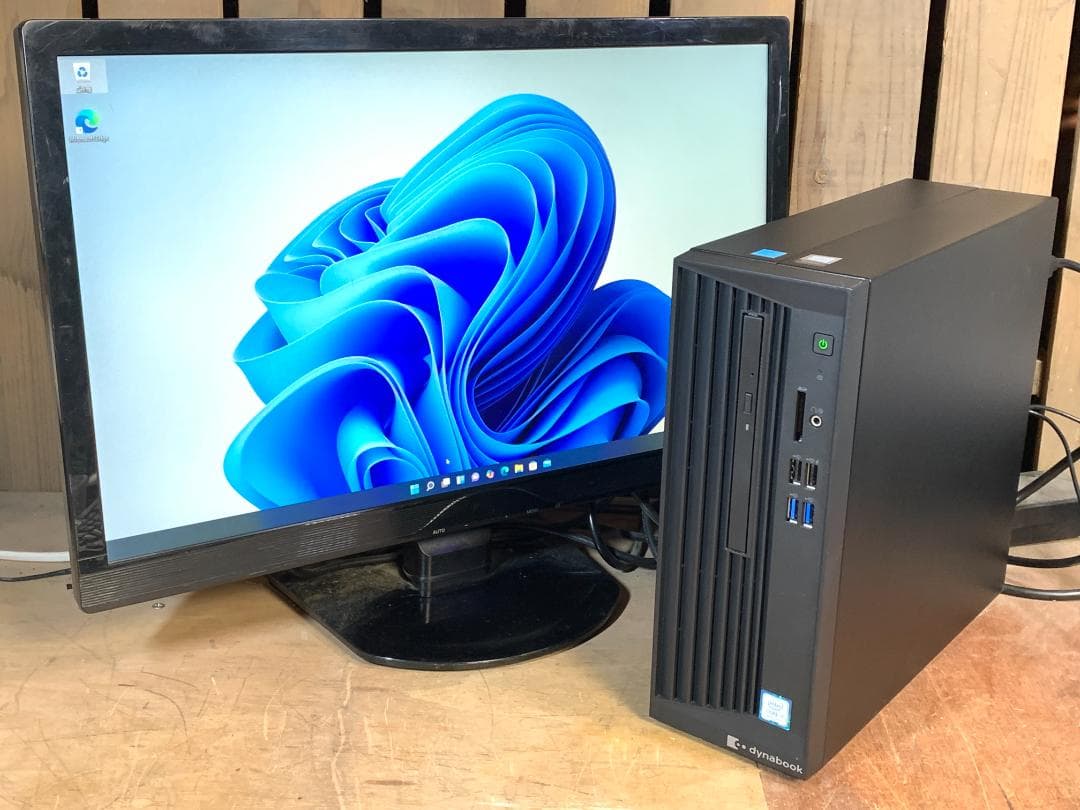 東芝 快速&大容量 i7-8700 SSD1.0TB+4.0TB Win11美品