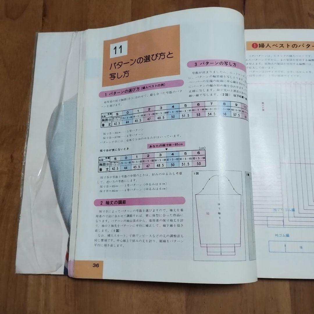 日本ヴォーグ社 絵を見てわかる　機械あみ上達101のポイント