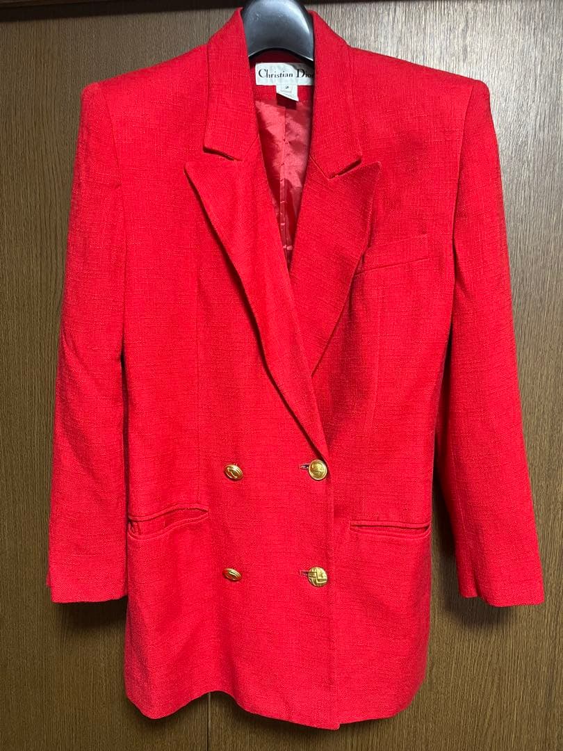 90s Christian Dior ダブルジャケット