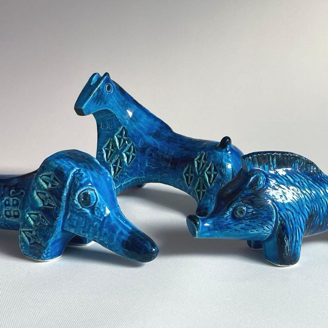 ヴィンテージ ビトッシ リミニブルー ダックスフンド