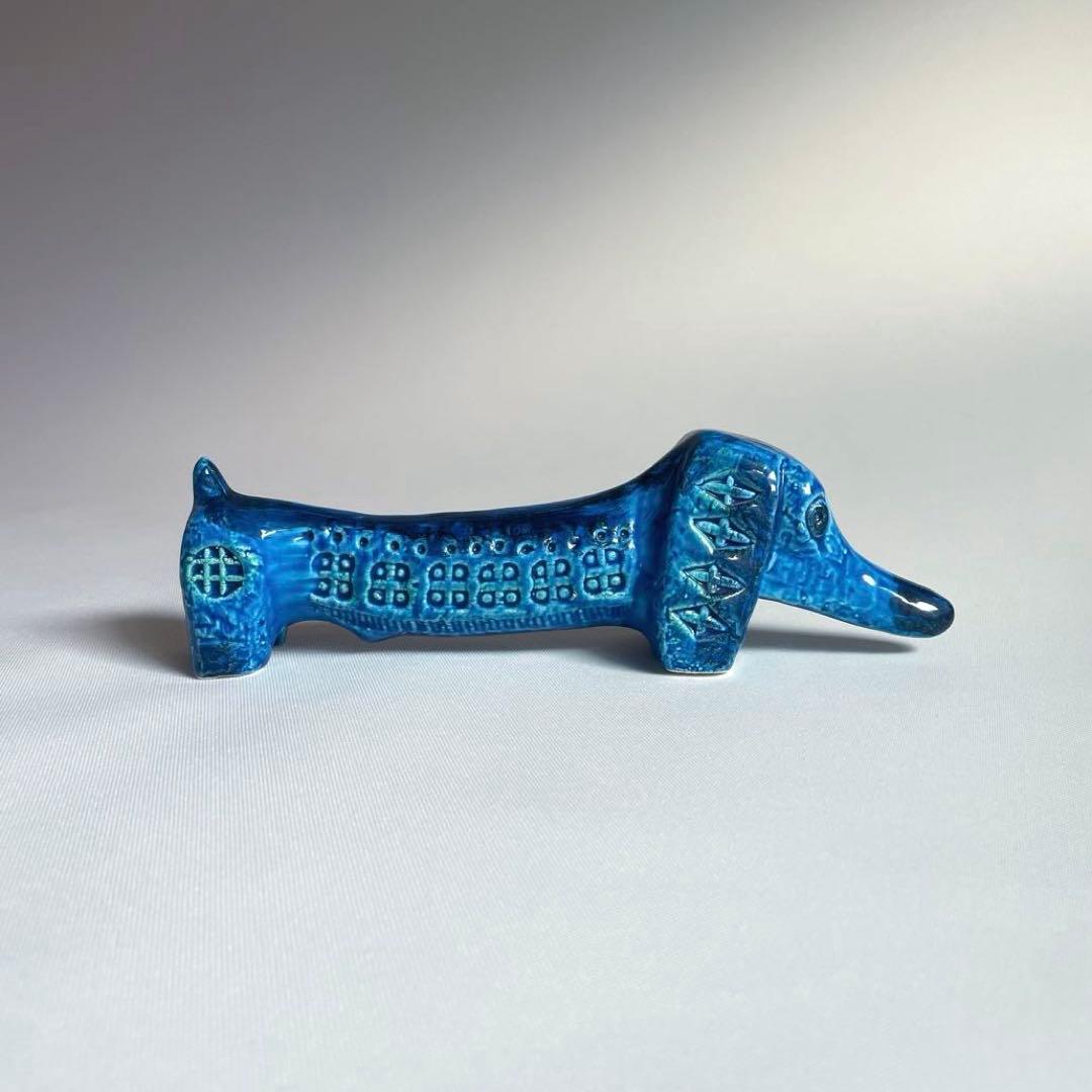 ヴィンテージ ビトッシ リミニブルー ダックスフンド