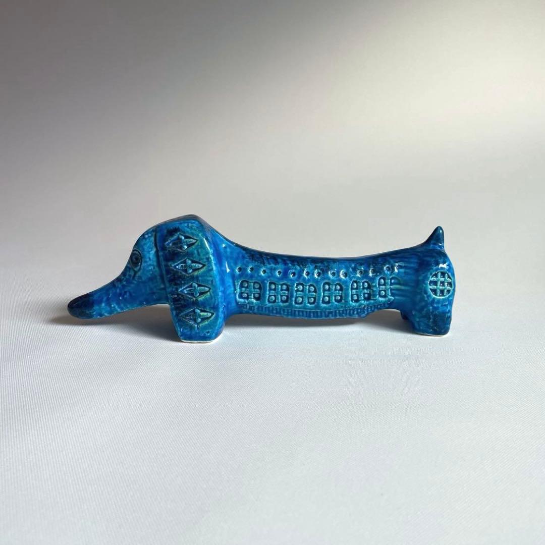 ヴィンテージ ビトッシ リミニブルー ダックスフンド