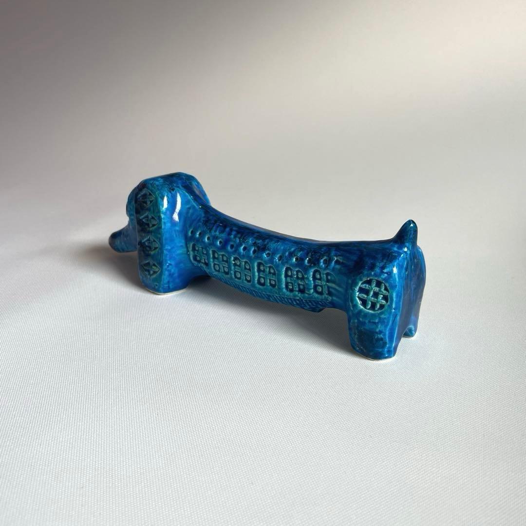 ヴィンテージ ビトッシ リミニブルー ダックスフンド