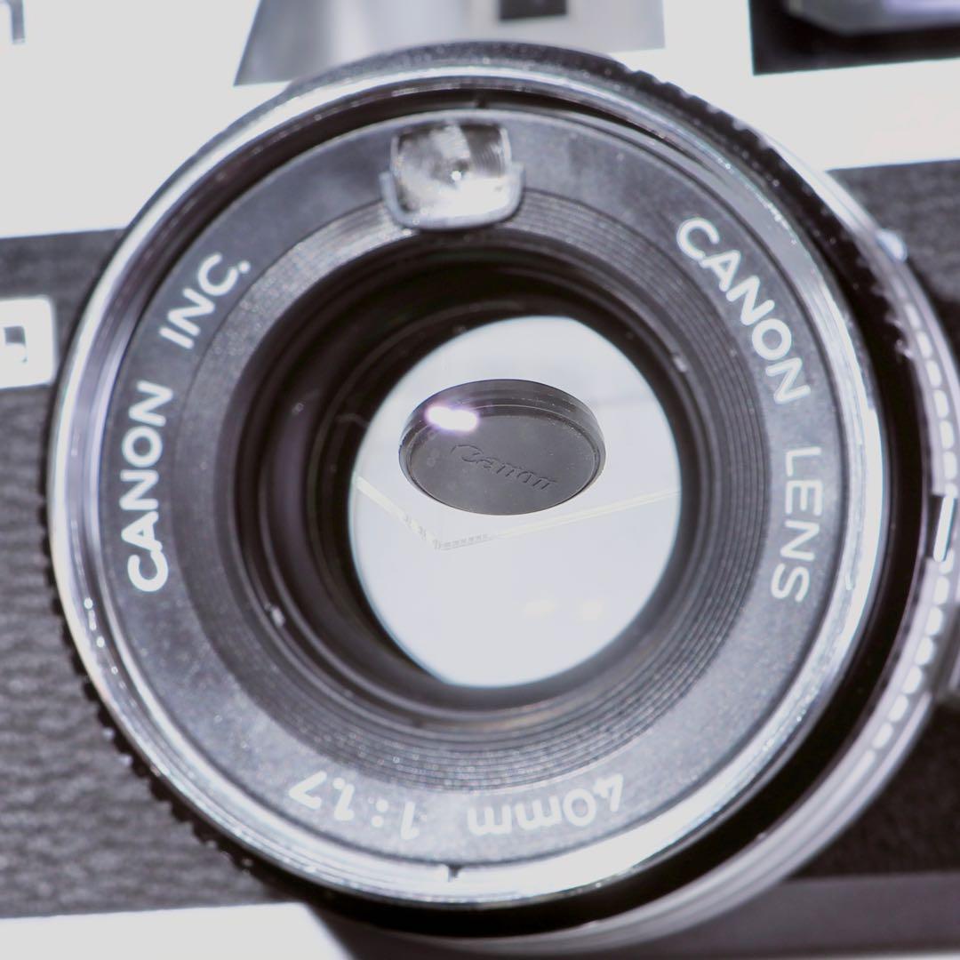 【動作品】Canon Canonet QL17 G-III レンジファインダー①