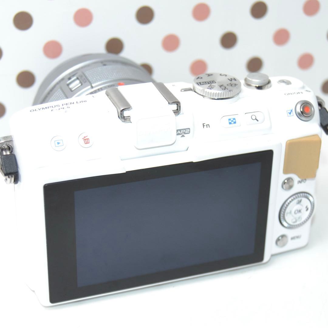 ❤️スマホへ転送❤️オリンパス PL5 ミラーレスカメラ