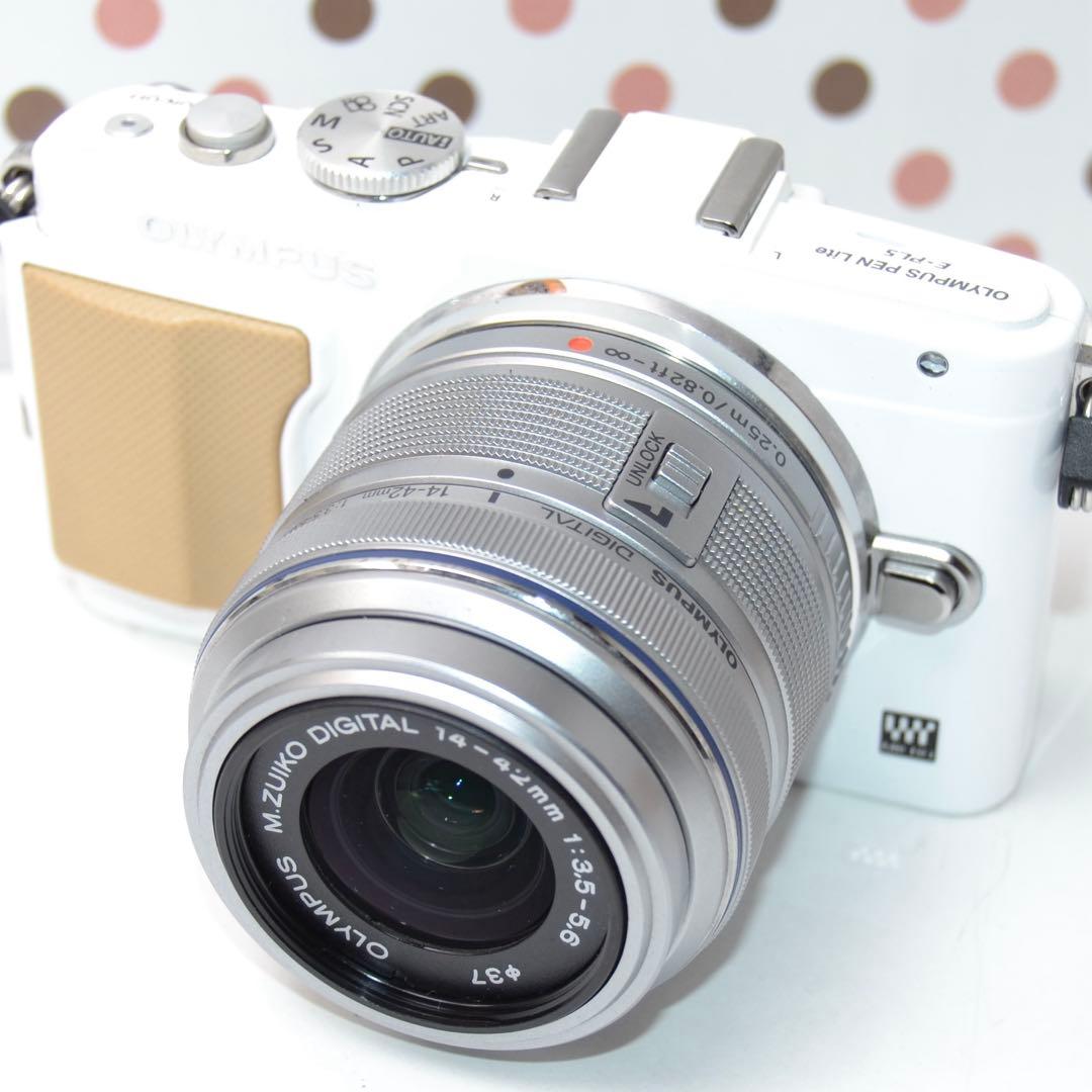 ❤️スマホへ転送❤️オリンパス PL5 ミラーレスカメラ