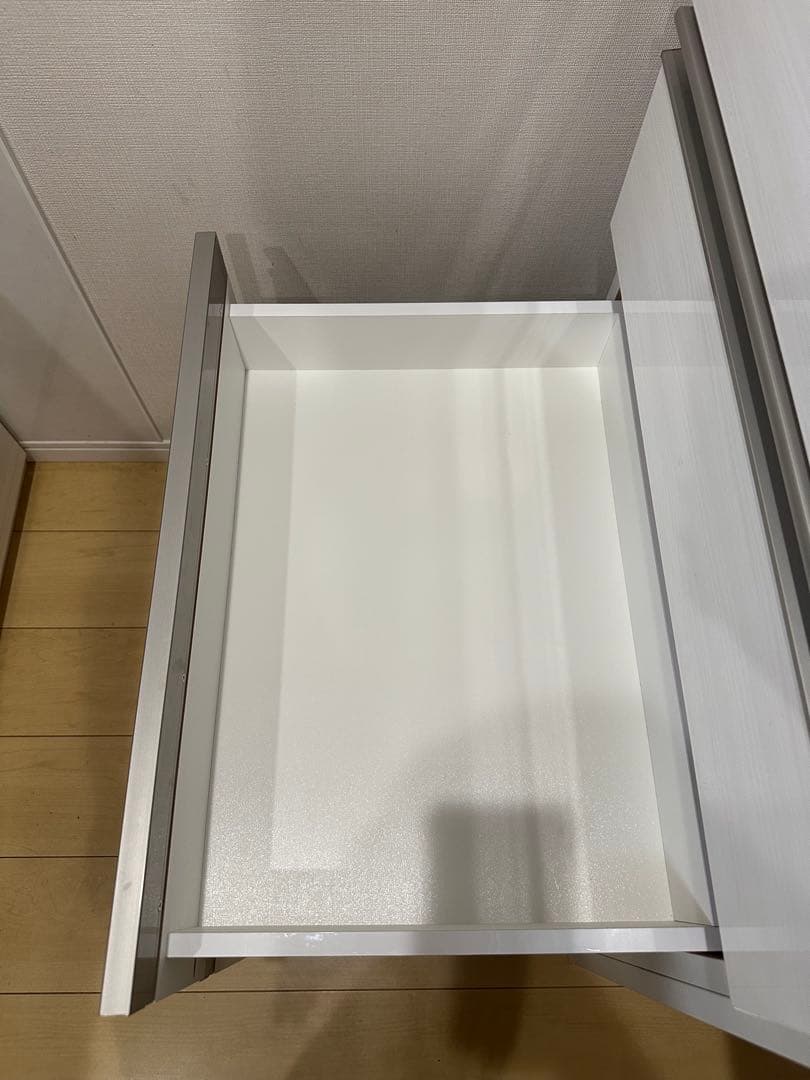 【りんご】ニトリ　食器棚　カップボード　リガーレ　幅141