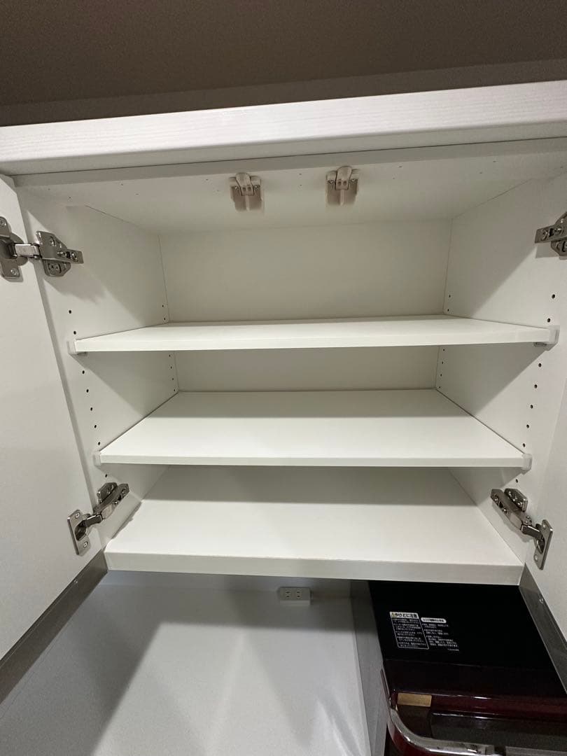 【りんご】ニトリ　食器棚　カップボード　リガーレ　幅141