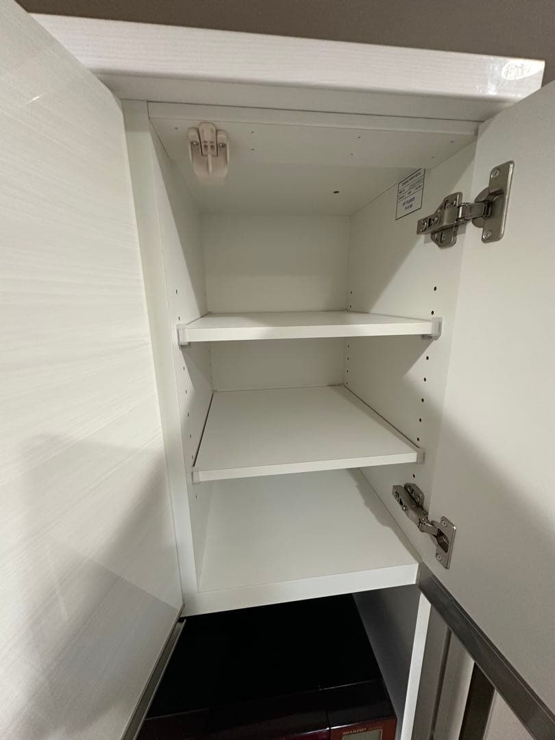 【りんご】ニトリ　食器棚　カップボード　リガーレ　幅141