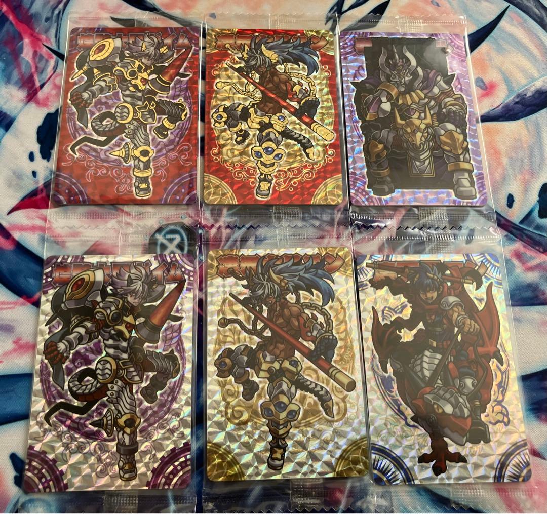 神羅万象 チョコ　魔怒暴威都市　箔押し2種