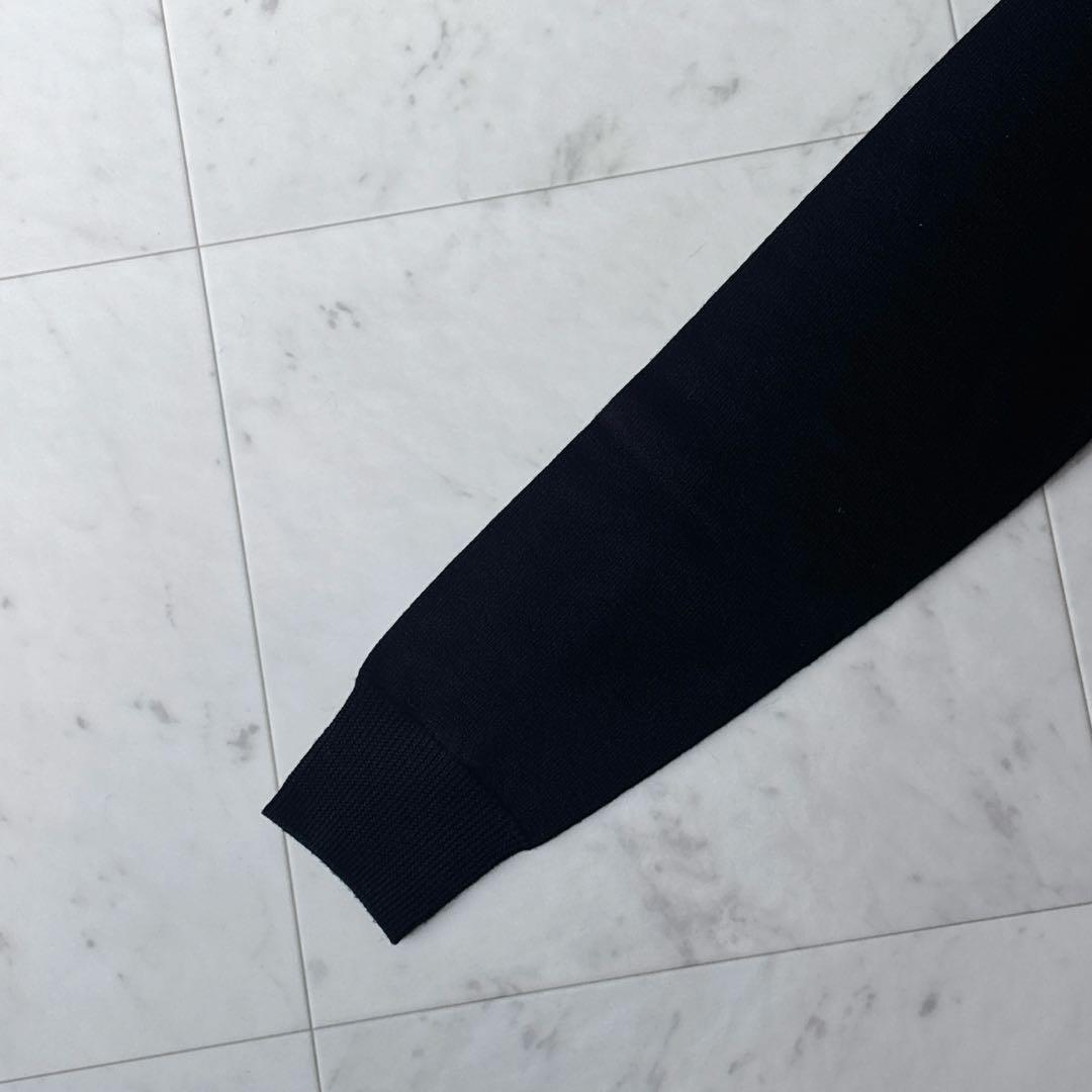 美品 ビアズリー 23AW ニットチュールマルワンピース ドッキング ふわり