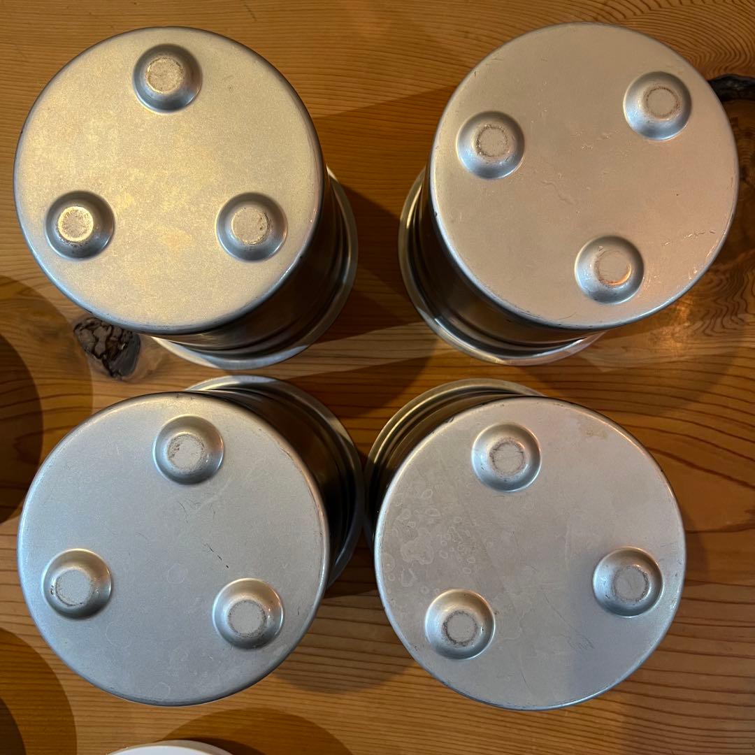 パコジェット専用ビーカーと蓋　4セット