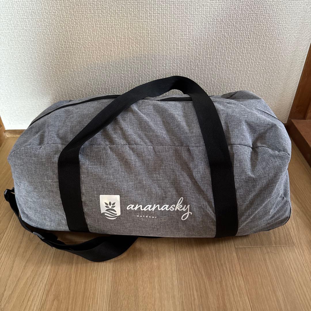 ananasky エアーソファー　ダブル　グレー