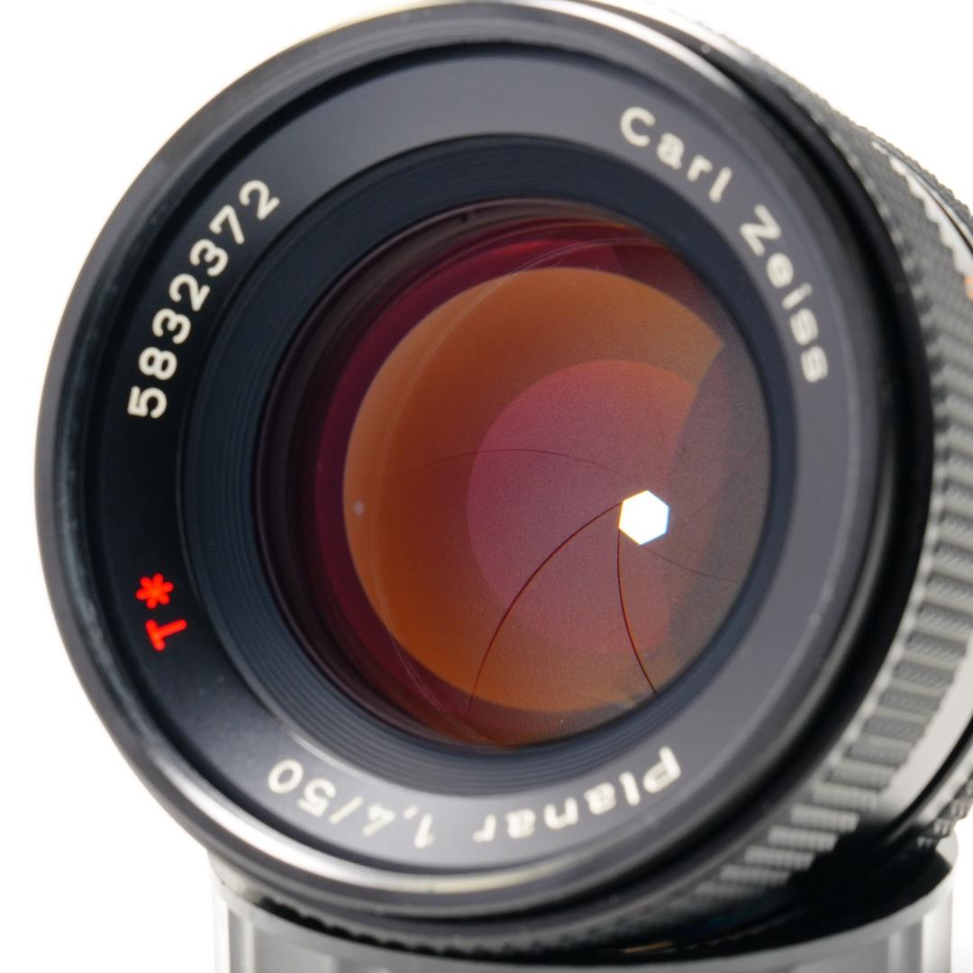 【極美品】Carl Zeiss Planar 50mm F1.4 AEJ 372