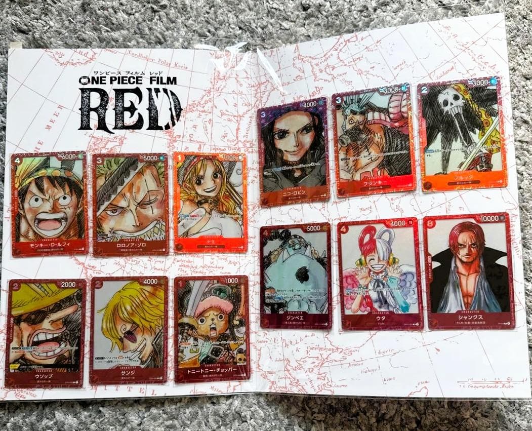 未開封　プレミアムカードコレクション　ONE PIECE FILM RED