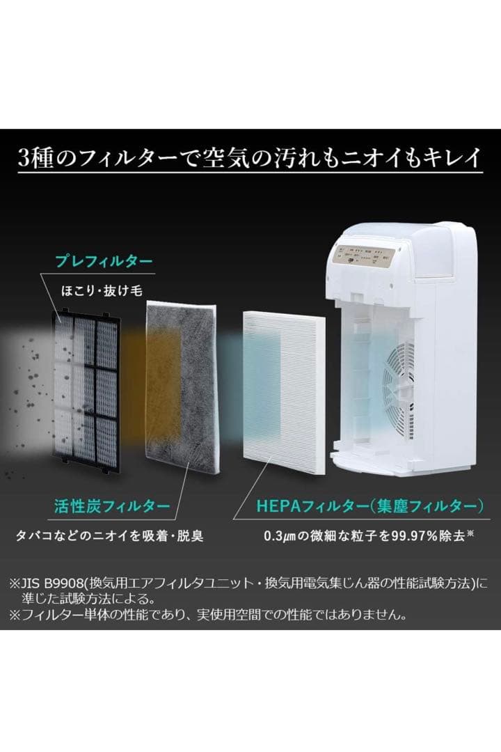 アイリスオーヤマ 空気清浄機 加湿機能付き 10畳 加湿空気清浄機 加湿器