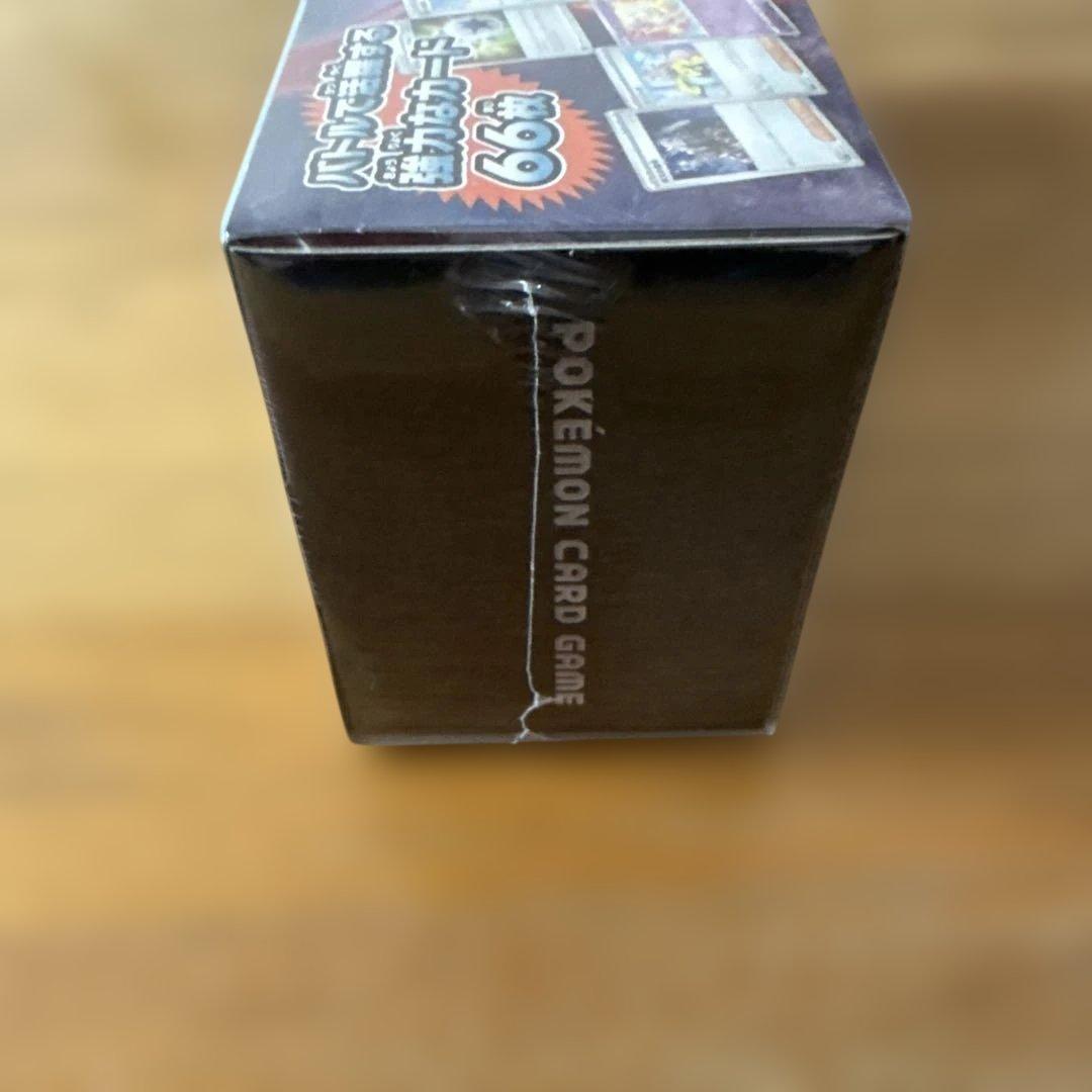 ポケモンカード 黒煙の支配者デッキビルド 未来の一閃　未開封BOXシュリンク付き