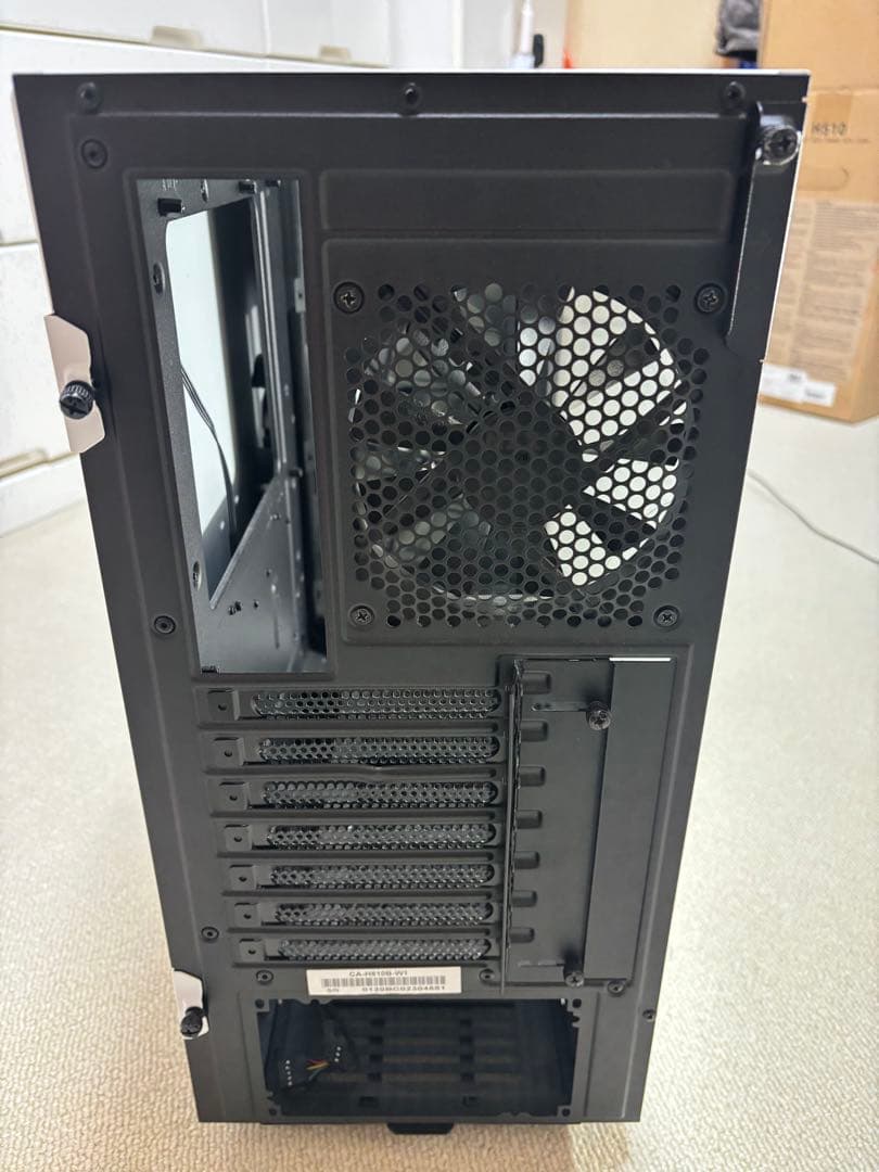 nzxt pcケース　H510 white/black