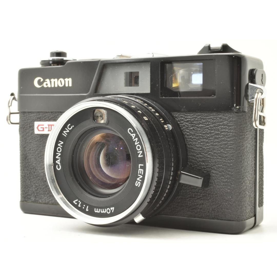 完動 Canonet Giii QL17 ブラックレンジファインダー AEOK