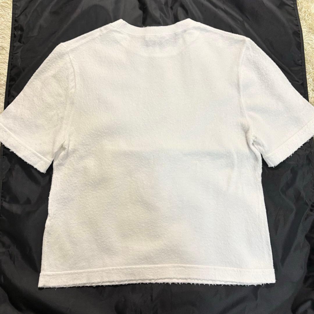 THE ROW ザロウ カットソー　Tシャツ　ネップ加工　ニット　半袖