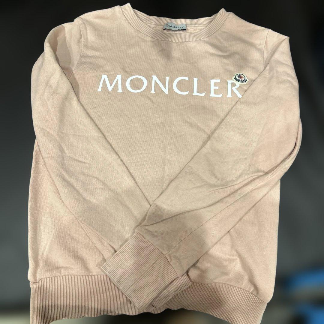 MONCLER ピンク トレーナー　12A
