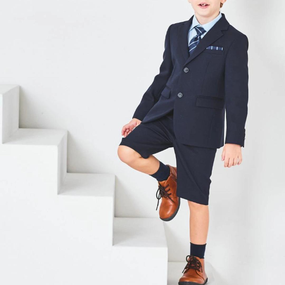 新品タグ付★レディフレディ　フォーマルスーツ5点セット　卒服　120　濃紺