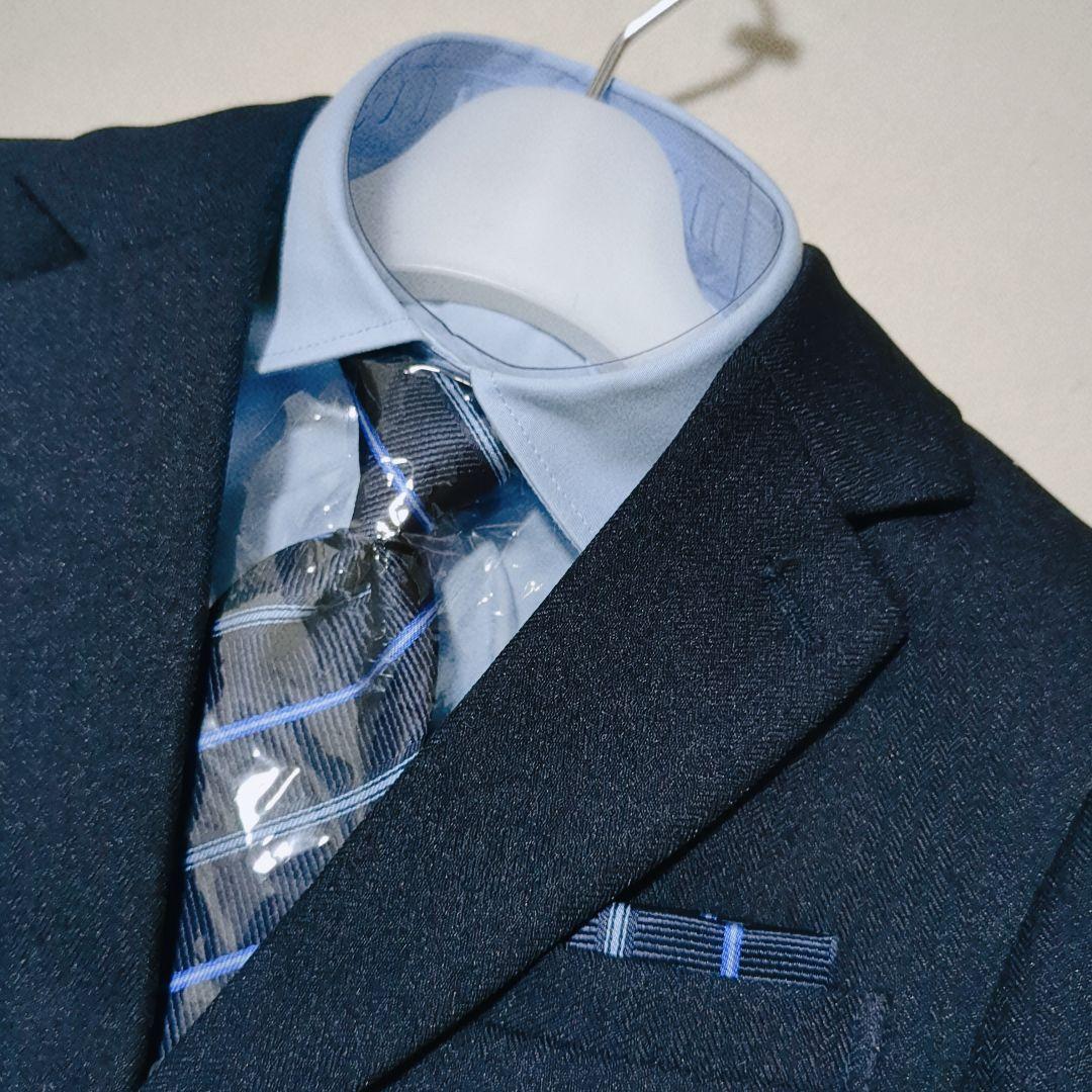 新品タグ付★レディフレディ　フォーマルスーツ5点セット　卒服　120　濃紺