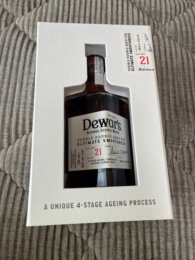 Dewar's 21年 ダブルダブル 500ml