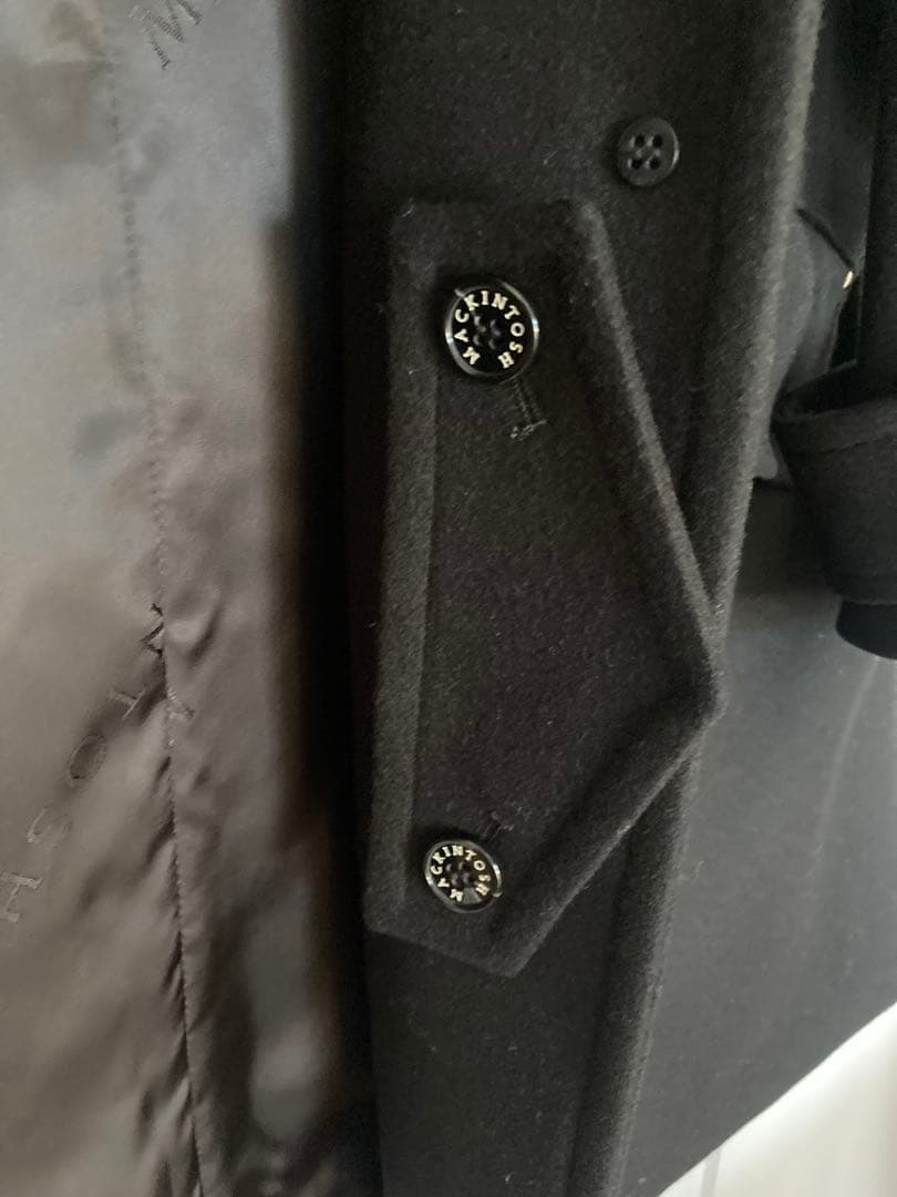 【新品タグ付き】 MACKINTOSH HUMBIE ウール　サイズ6　ブラック