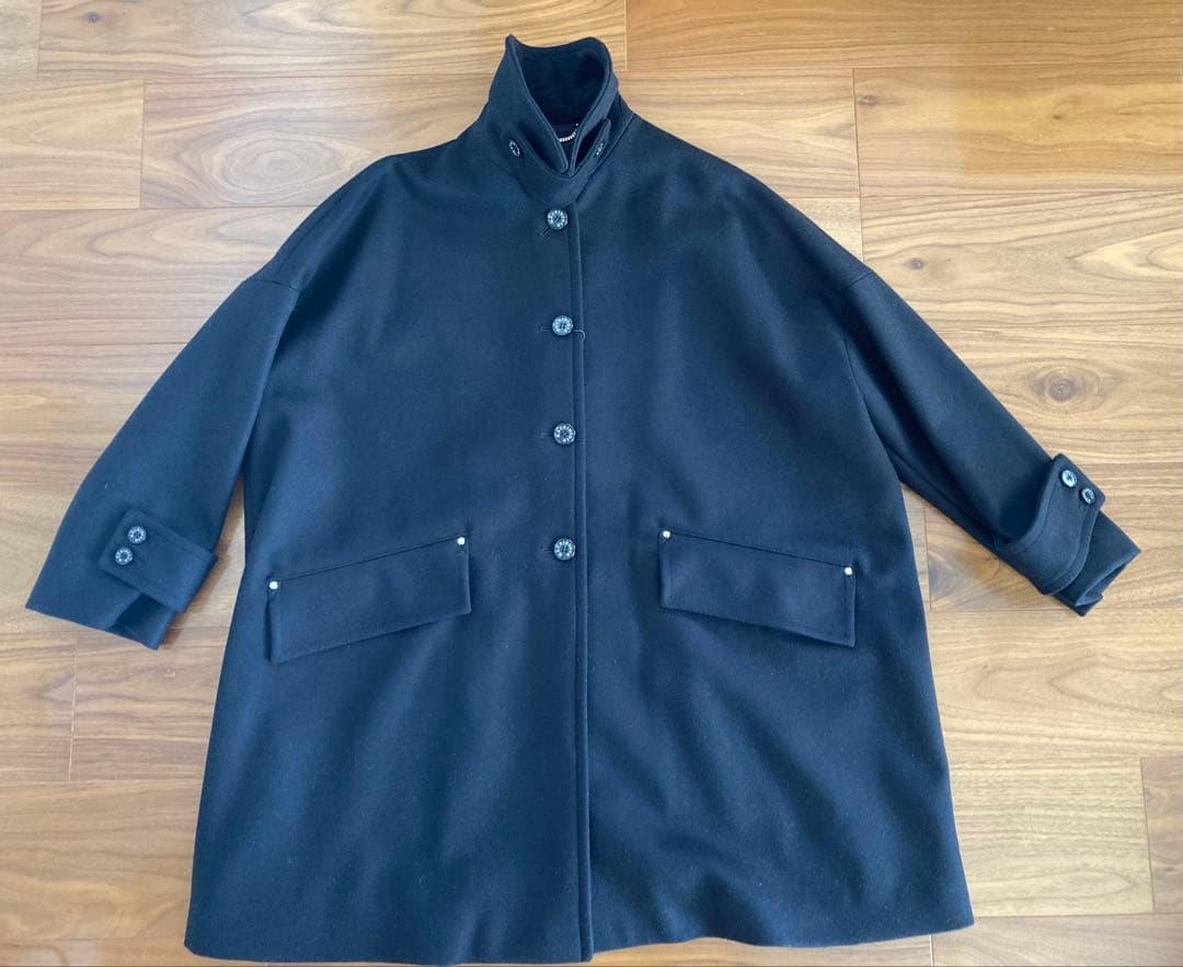 【新品タグ付き】 MACKINTOSH HUMBIE ウール　サイズ6　ブラック