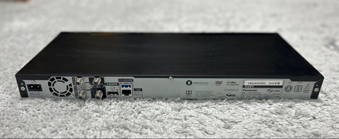 Panasonic DIGA ブルーレイレコーダー　 DMR-BRW560