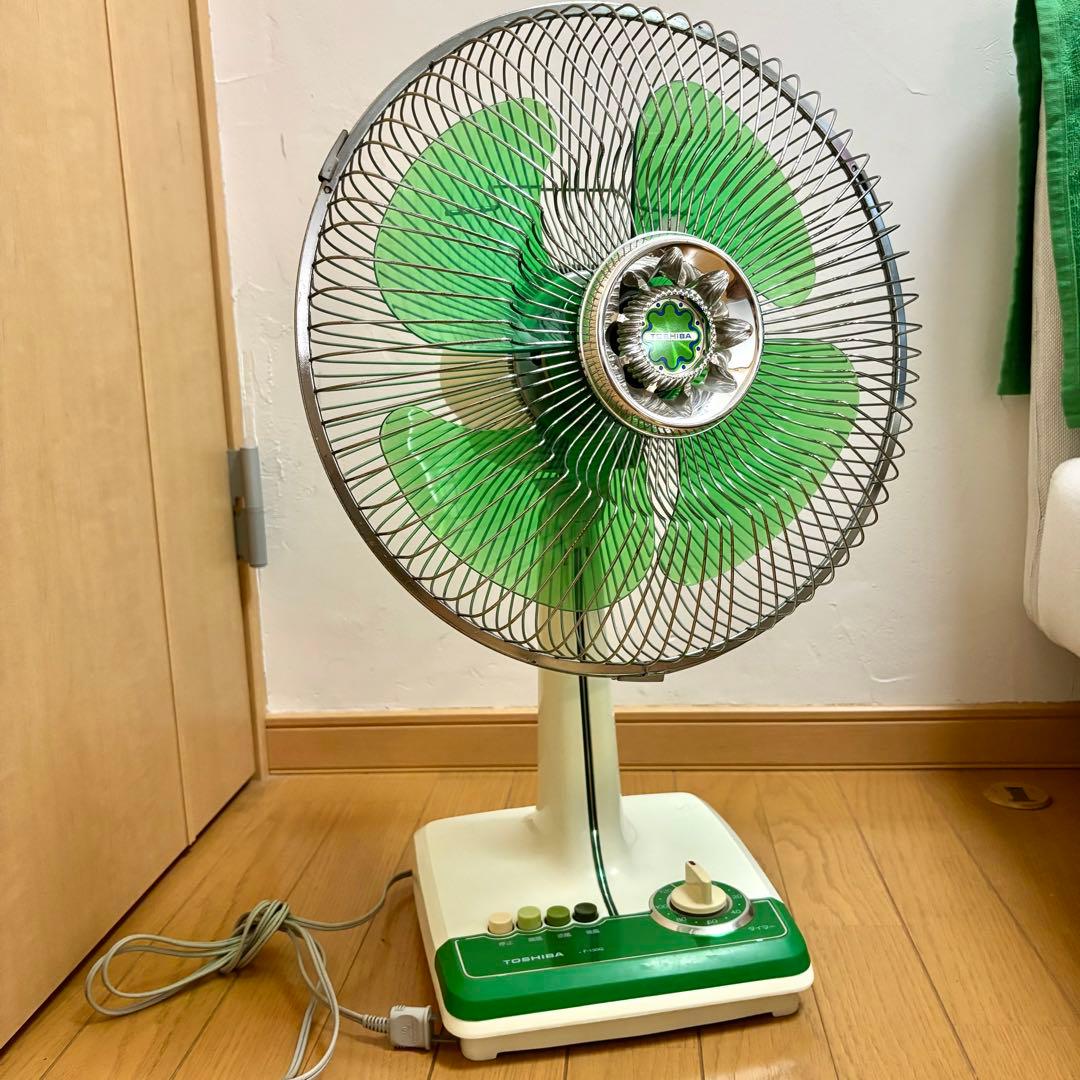 スペースエイジ 東芝 扇風機 レトロ ネオクラシック