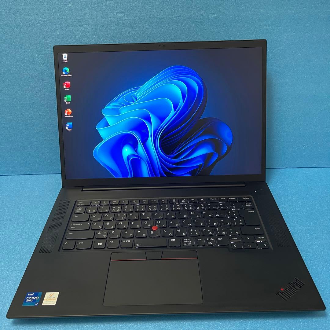ThinkPad P1 Gen 4 | 4K+ | i7| バッテリー良好