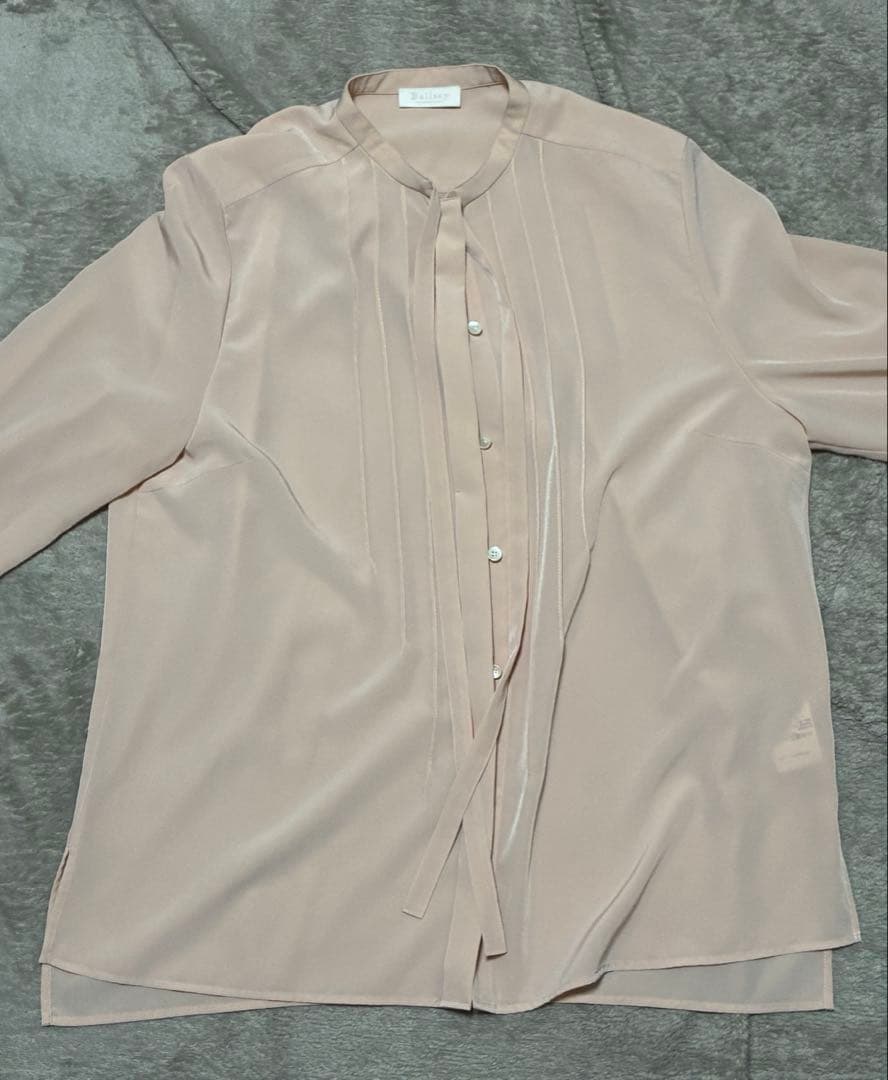 【着用2回のみ】Ballsey ボールジィ クリアデシンボウタイブラウス