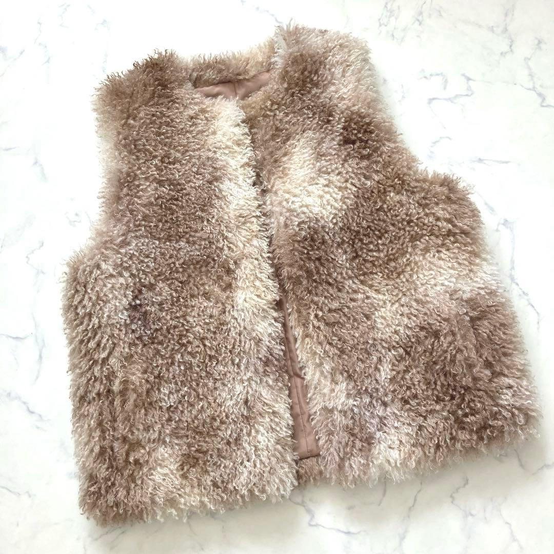 新品未使用 定価2.2万✨ample ヤマダヤ カーリーファー プードル　ベスト