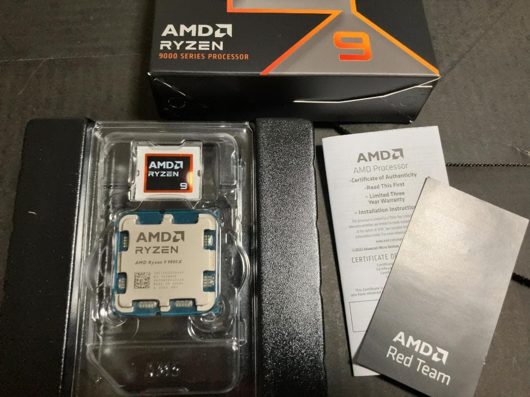 AMD Ryzen 9 9900X BOX 9000シリーズ CPU AM5