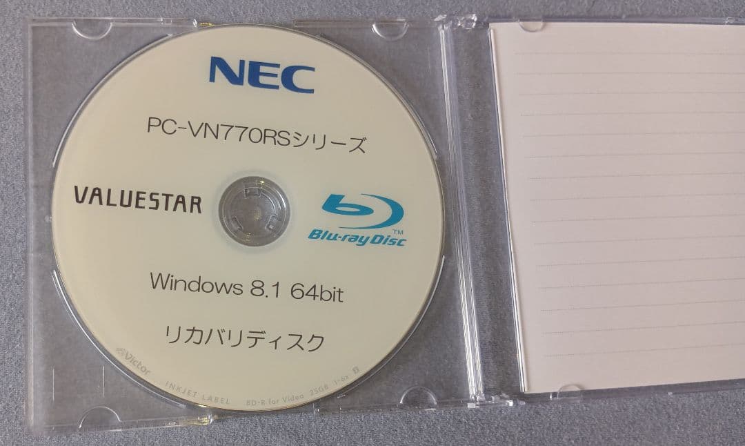 NEC バリュースター　VN770/R