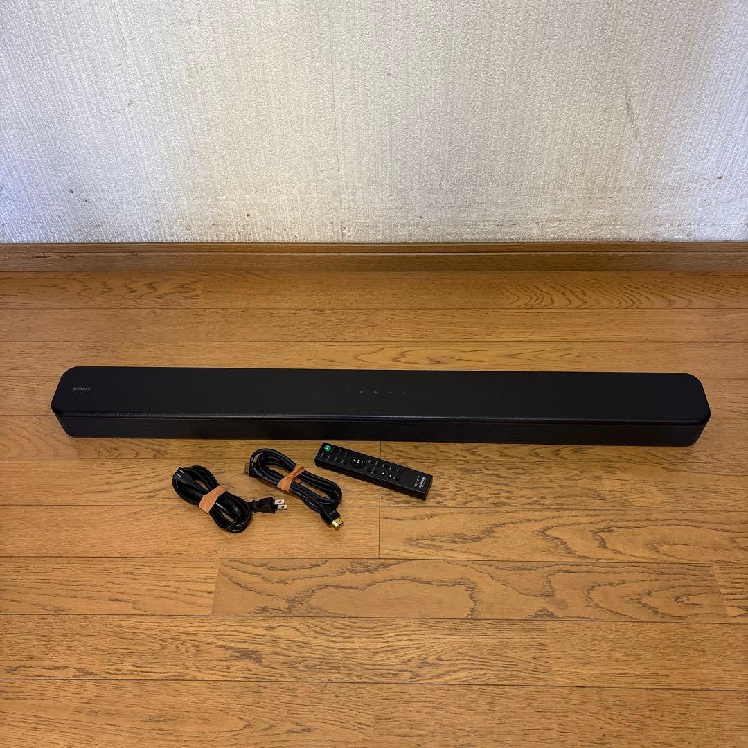 SONY サウンドバー ブラック 本体とリモコン付き