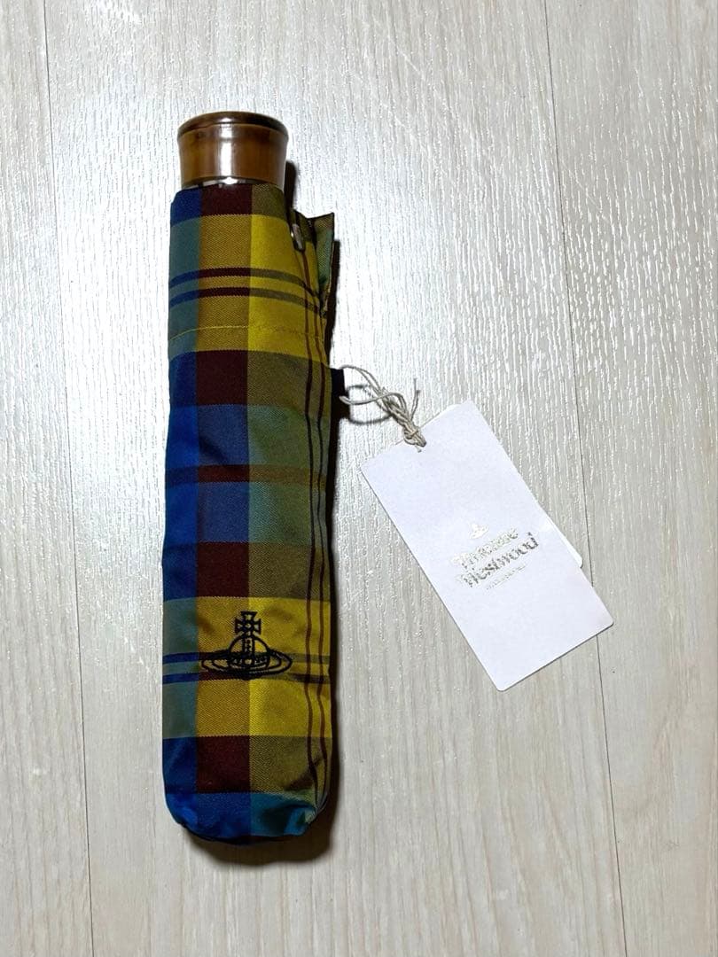 新品☆ Vivienne Westwood チェック柄 折りたたみ傘