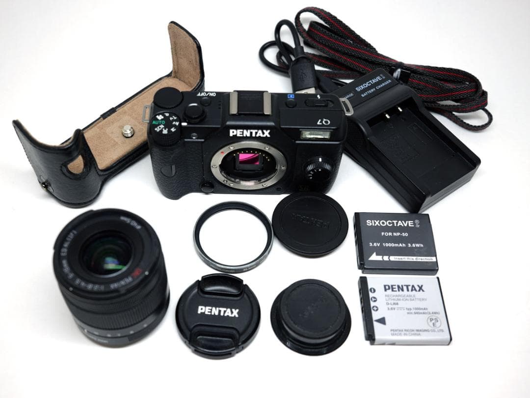 美品 2002ショット PENTAX Q7 +02STANDARD ZOMM