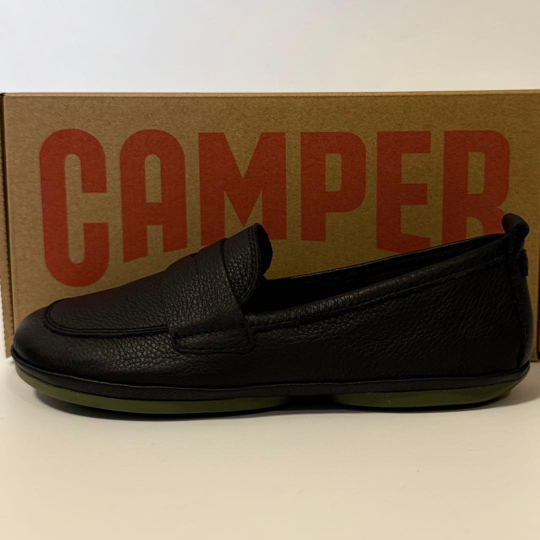 新品 Camper Right Nina カンペール ローファー ブラック