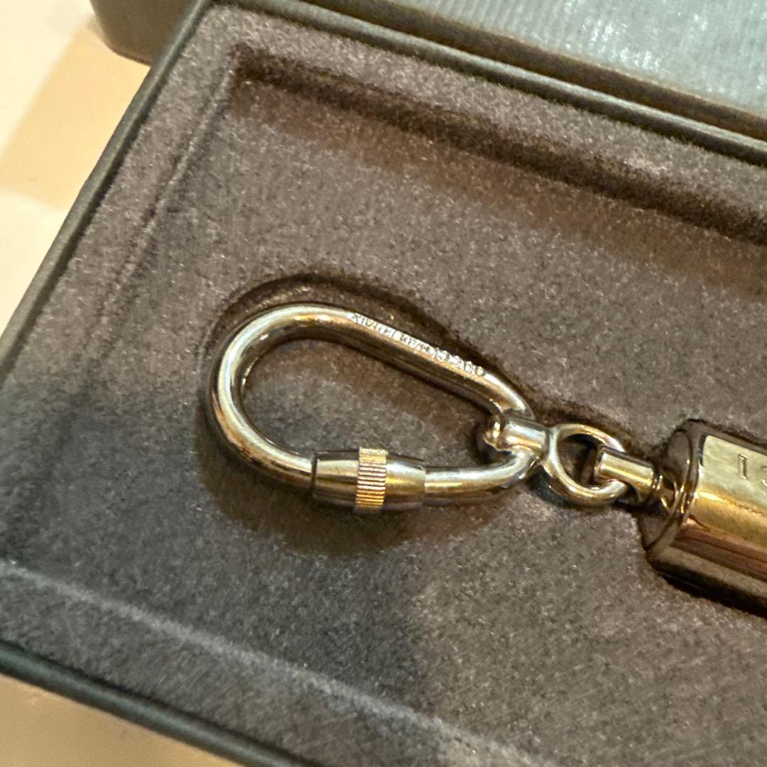 【未使用】GUCCI シルバー キーホルダー