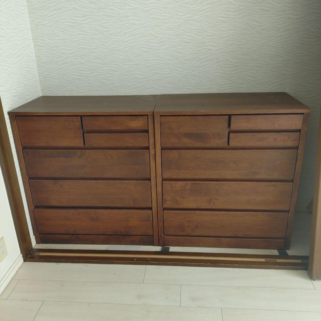 ブラウン木製チェスト その1 jjpさん専用