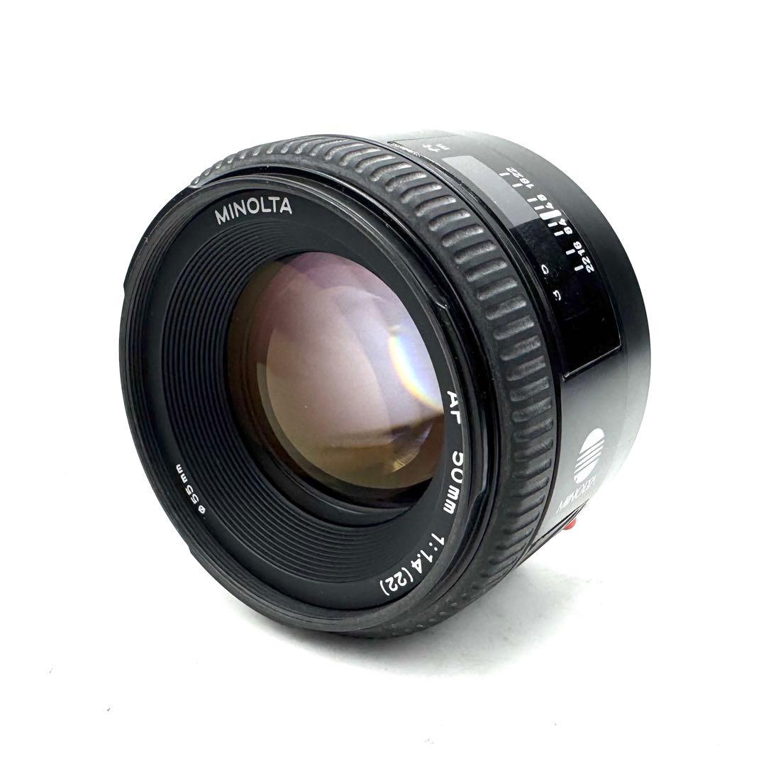❁完動品❁MINOLTA ミノルタ 50mm F1.4 単焦点レンズ