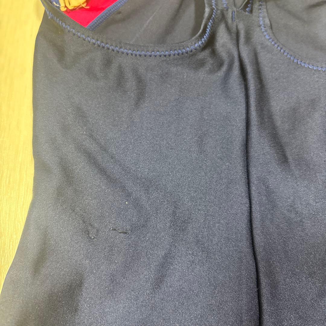 コ*キ様 アシックス競泳水着　紺色×ピンク　サイズM