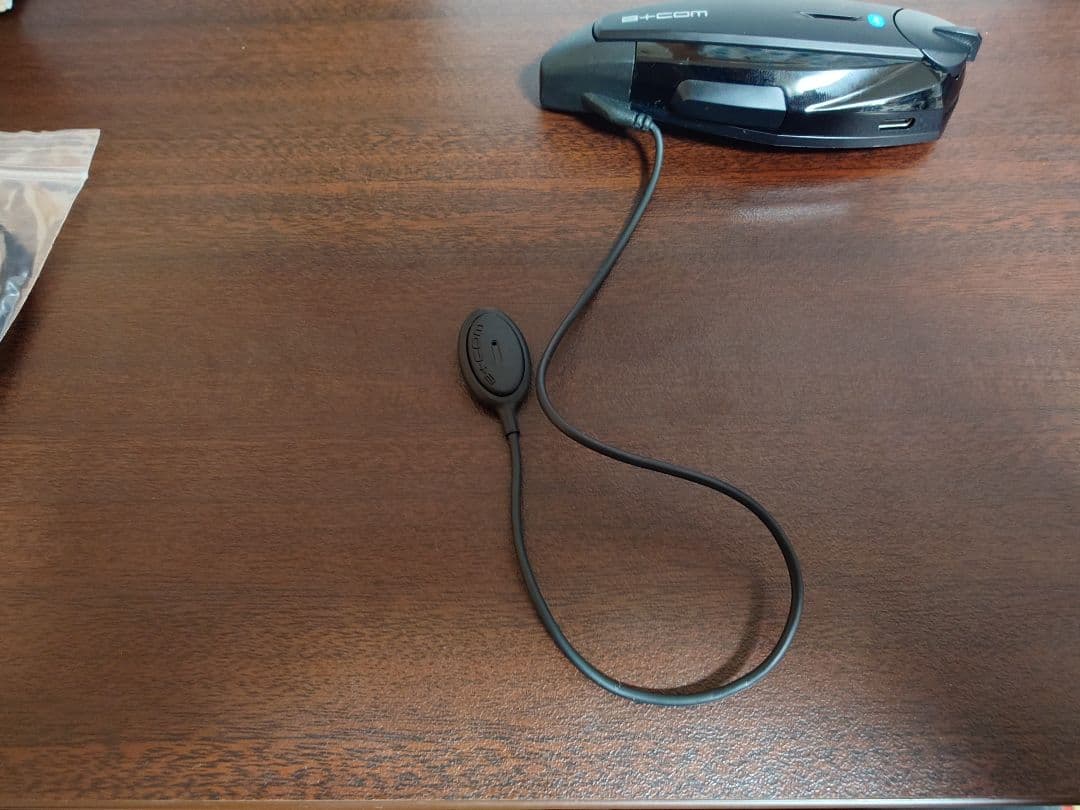 【使用数回 完品 美品】b+com ONE 　マイク・スピーカスポンジ新品付き