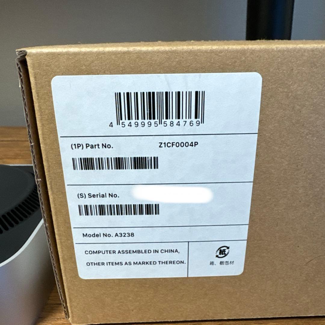 Macデスクトップ M4 mac mini 32GB 256GB model A3238