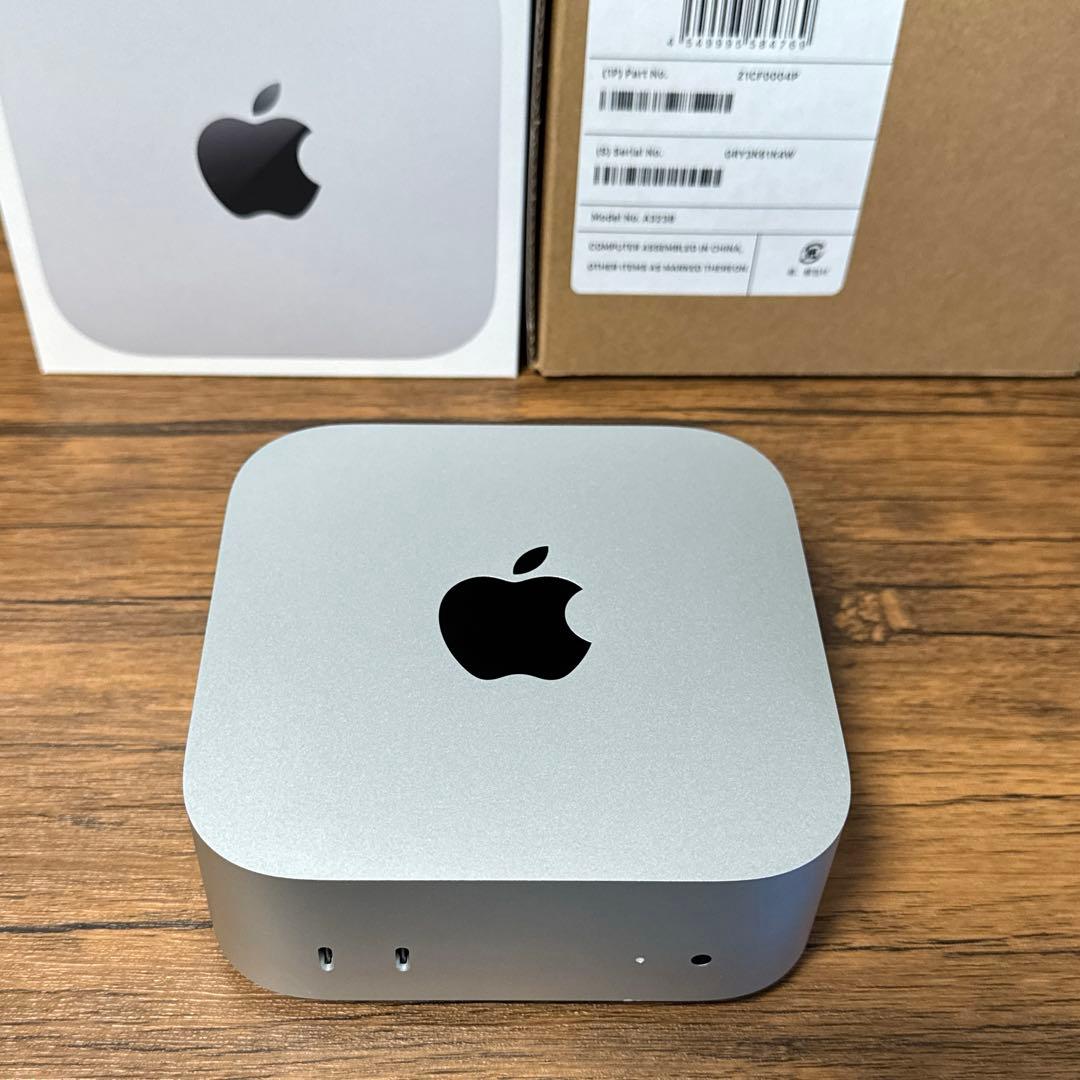 Macデスクトップ M4 mac mini 32GB 256GB model A3238