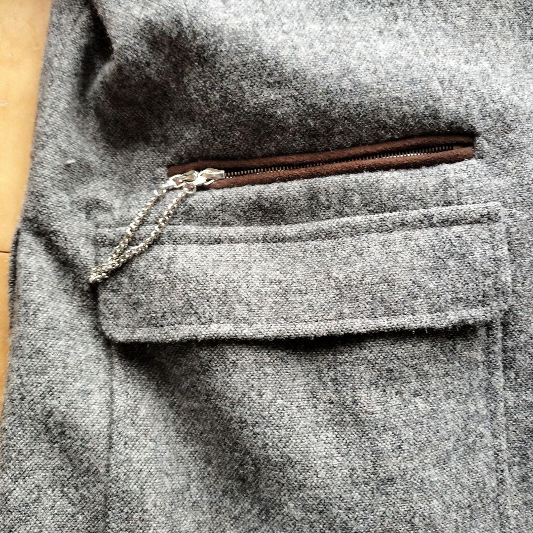 美品　ソフネット　ツイードウール テーラードジャケット