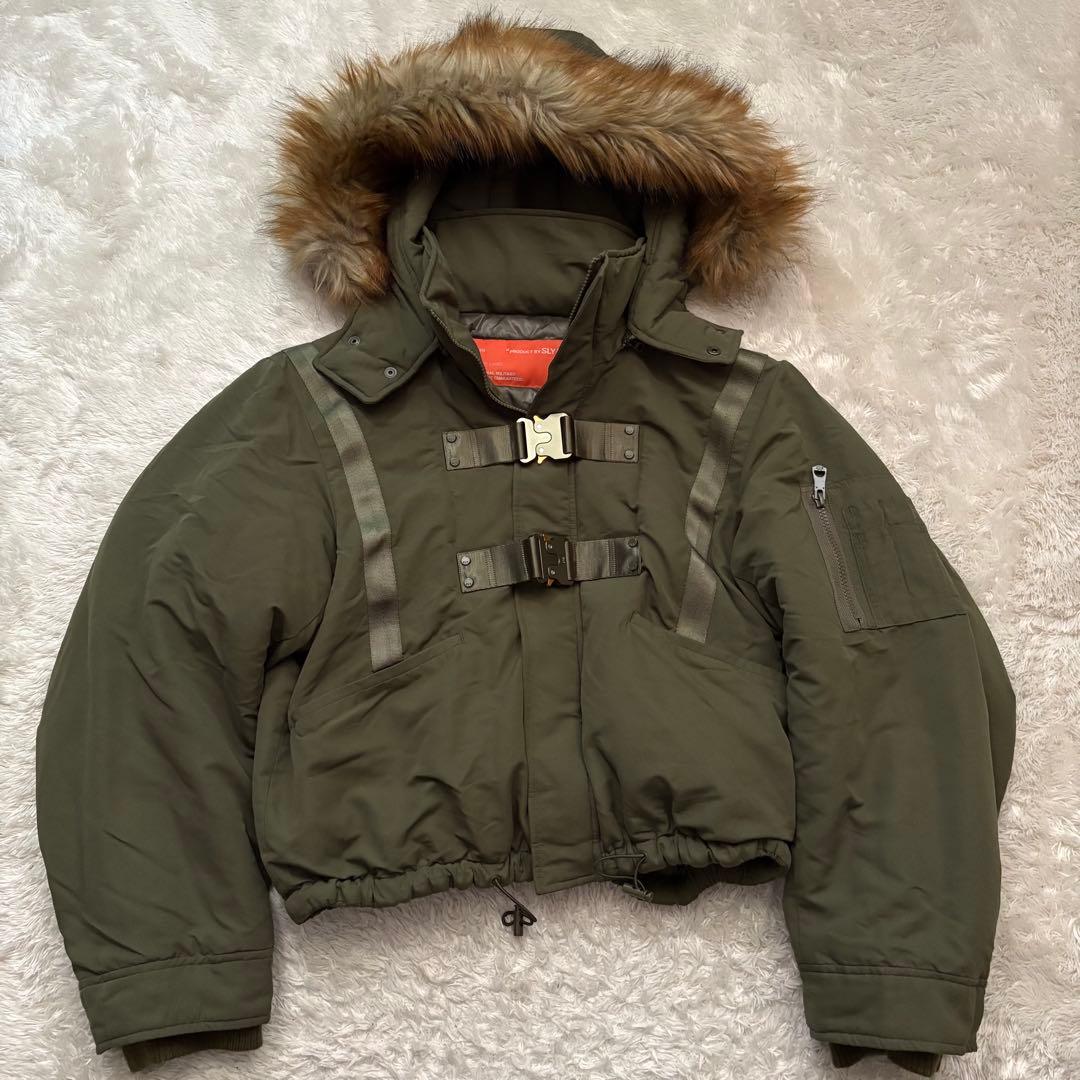 SLY BELTED N-2B ミリタリージャケット 短丈 y2k